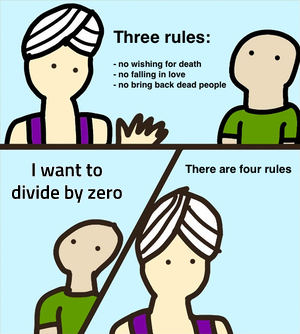Genie Rules meme template