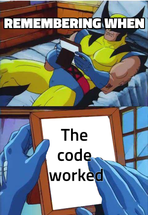 Wolverine Remember meme template