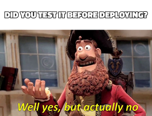 Well Yes, But Actually No meme template