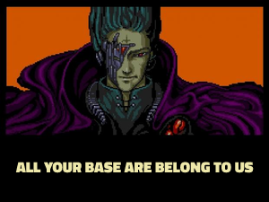 All Your Base Are Belong to Us meme template